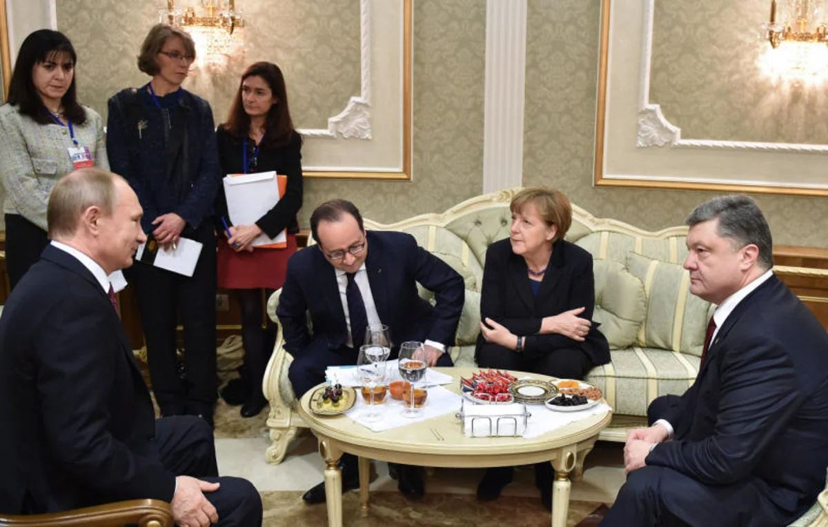 ​Путин, Порошенко и Меркель согласовали шаги по работе ОБСЕ на востоке Украины