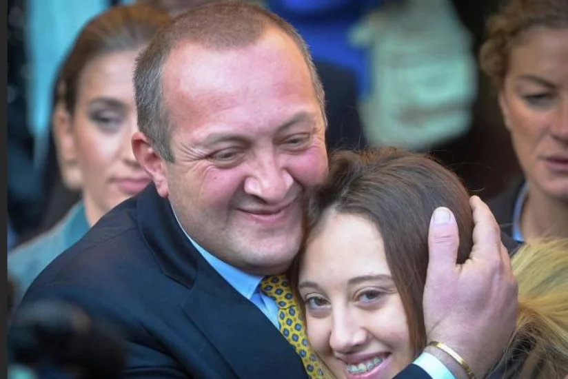 Gürcüstanın eks-prezidentinin kürəkəni saxlanılıb