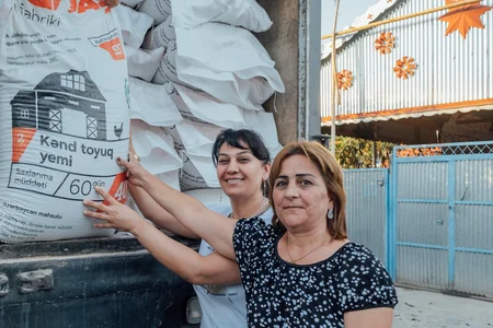 Füzulidə qadın fermerlərin təsərrüfatlarının inkişafı üçün dəstək göstərilib