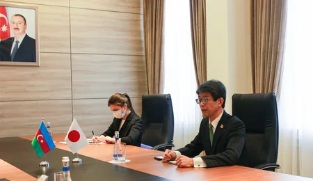 Energetika naziri Yaponiya səfirini qəbul edib