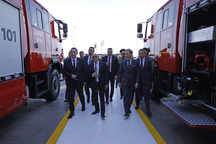 Премьер-министр Беларуси посетил Пожарную часть Сабаильского района