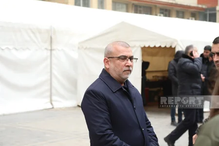 Tehrandakı səfirliyə terror hücumu nəticəsində həlak olan Orxan Əsgərovun yas mərasimi davam edir