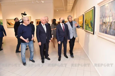 Cəlil Hüseynovun 65 illiyinə həsr olunan sərgi keçirilib