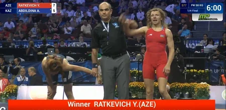 Azərbaycan ​güləşçisi Dünya çempionatında bürünc medal qazanıb - YENİLƏNİB