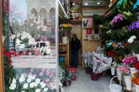 Bakıda “Sevgililər günü” - FOTOREPORTAJ