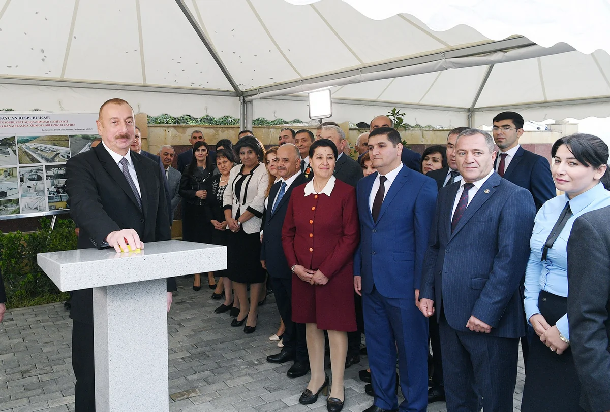 Project of reconstruction of drinking water supply system and building of first ever sewerage network in Lerik completed