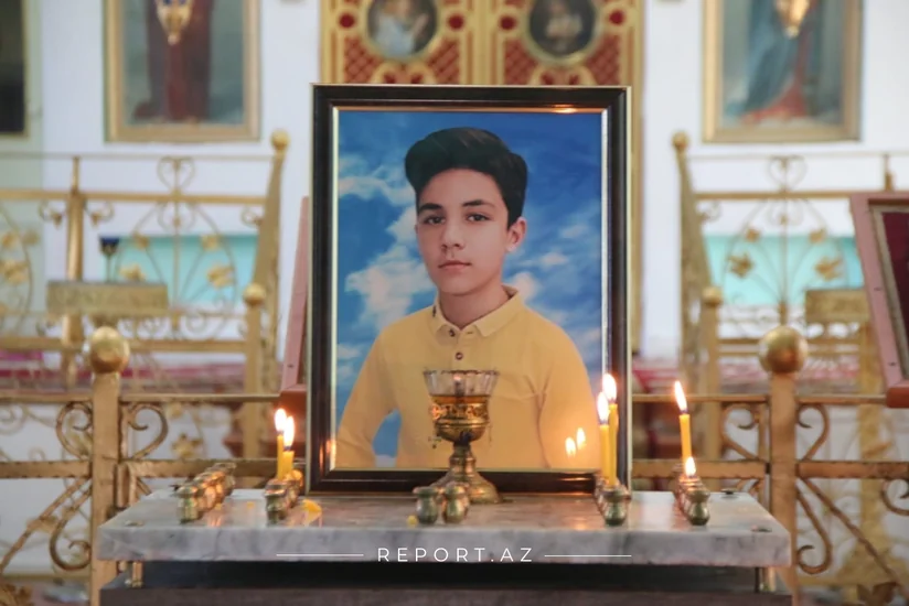 В Гяндже почтили память погибшего россиянина в результате армянского террора