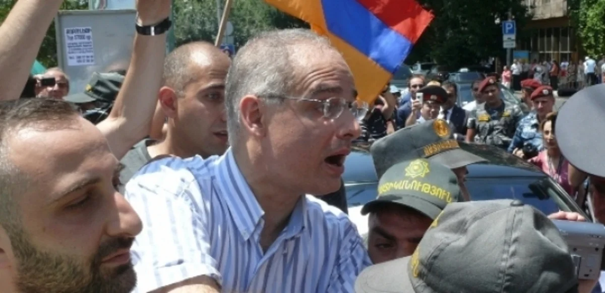 İrəvanda silahlı qrup üzvlərinə dəstək mitinqi başa çatıb
