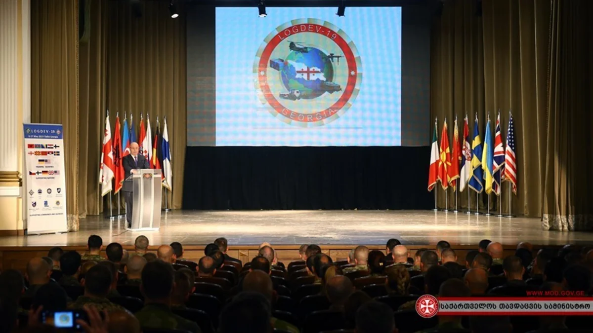 Azerbaijani servicemen participate in international logistics training in Georgia