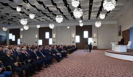President chairs republican conference on development of sericulture, tobacco and hazelnut production in Gakh - UPDATED