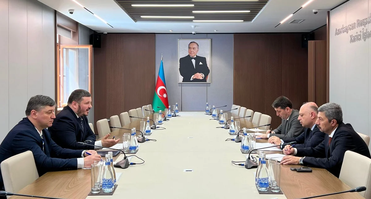 New Ukrainian ambassador presents copy of his credentials to Azerbaijani MFA