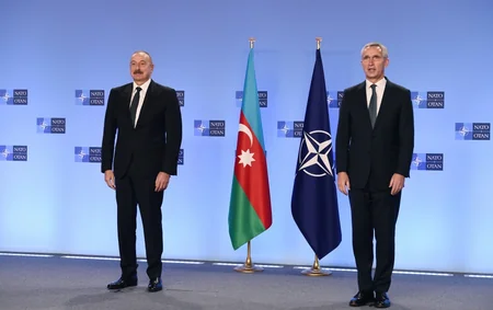 Prezident İlham Əliyevlə NATO Baş katibinin görüşü olub