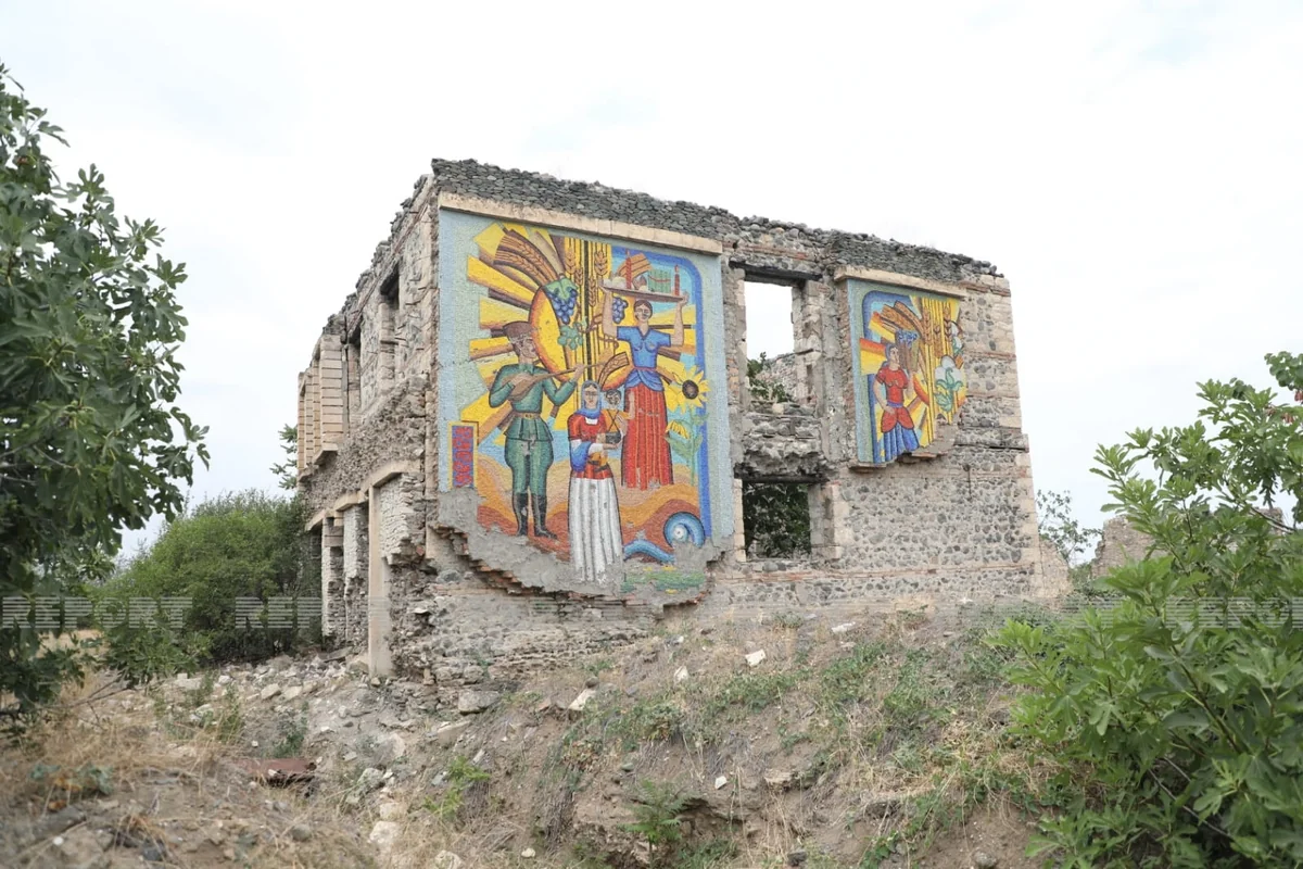 Əcnəbi jurnalistlər Ağdamda olub