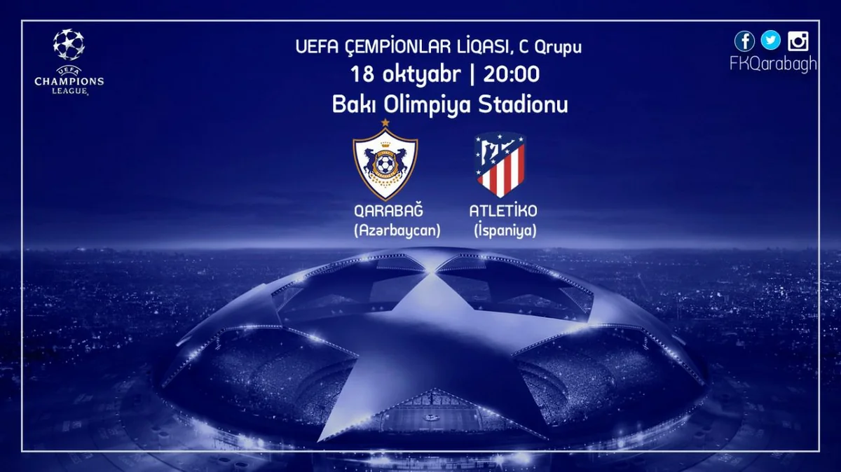 “Qarabağ” - “Atletiko” matçı üçün bilet satışı intensivləşib