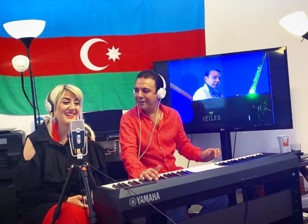 Emil və Leyla Əfrasiyablar virtual konsert proqramı ilə çıxış ediblər