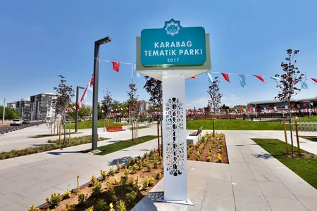 Türkiyədə Qarabağ parkının açılışı olub