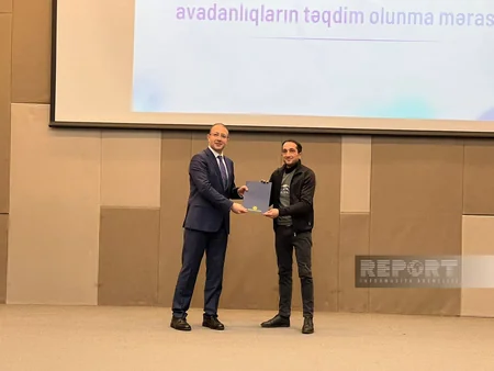 “Potensial ABAD-çılara dəstək” layihəsi çərçivəsində 23 nəfərə avadanlıqlar təqdim edilib