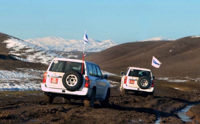Ceasefire monitoring was held in the line of confrontation
