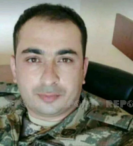 Doğum günü məzarı önündə qeyd edilən qəhrəman zabitimiz