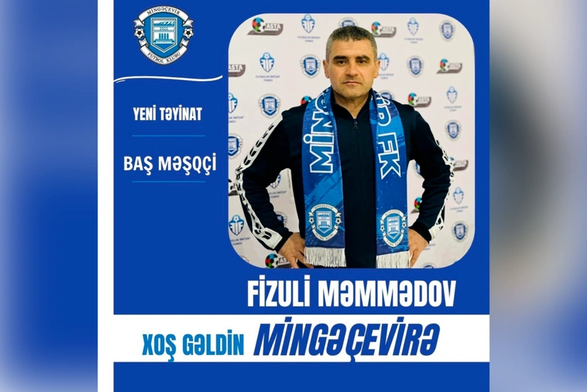 “Mingəçevir yeni baş məşqçisini təqdim edib