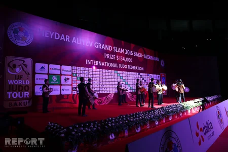​Bakıda cüdo üzrə Böyük dəbilqə turnirinin açılış mərasimi keçirilib