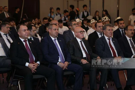 Bakıda Ortaq Türk Dünyası Olimpiadası qaliblərinin mükafatlandırılması keçirilib