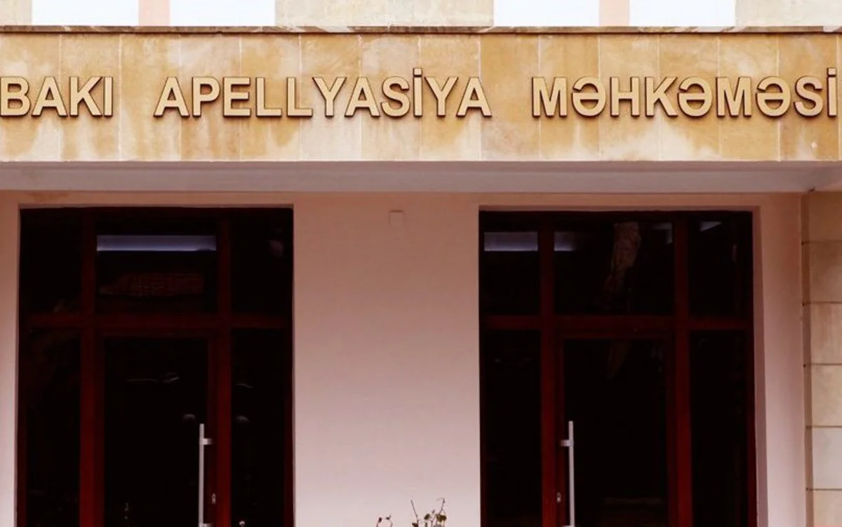 ​Taleh Bağırovun müavininin apellyasiya şikayəti təmin edilməyib