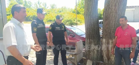 Oğuzda iri gövdəli ağacları qurutmaq üçün üzərinə yandırıcı maddə töküblər