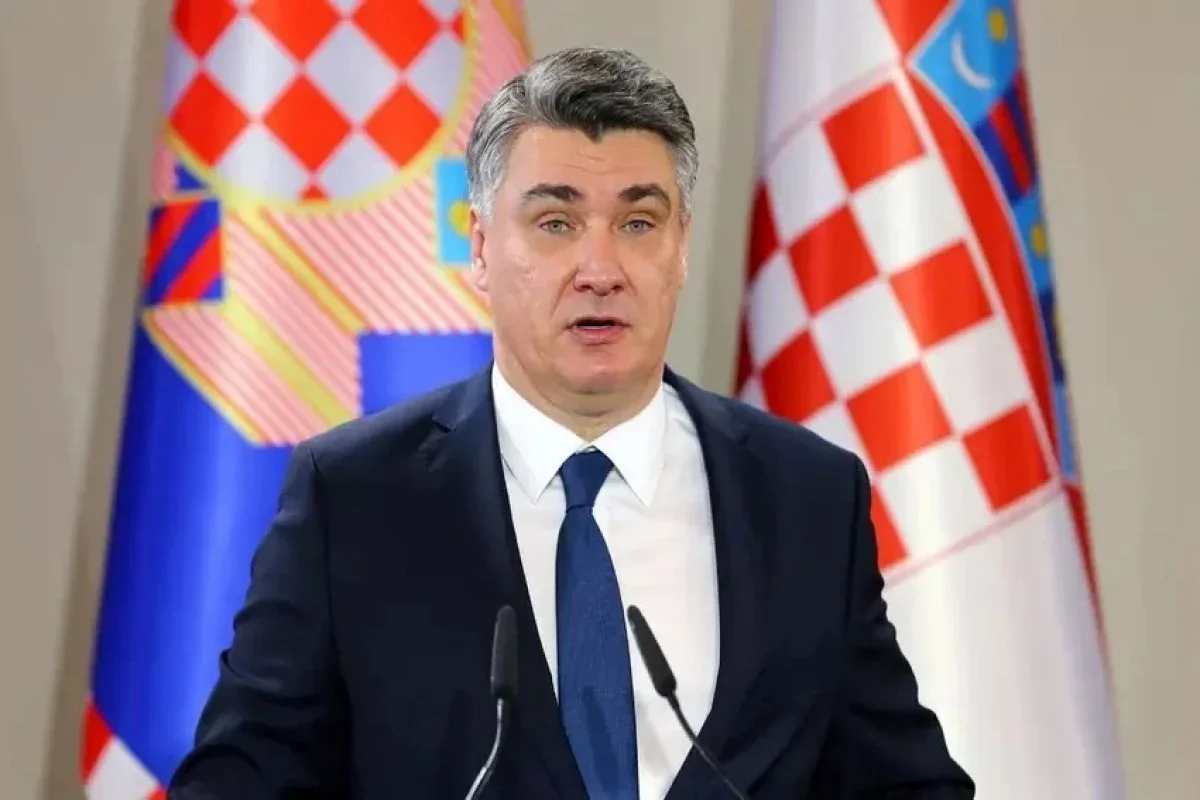 President of Croatia congratulates Azerbaijani leader on Independence Day