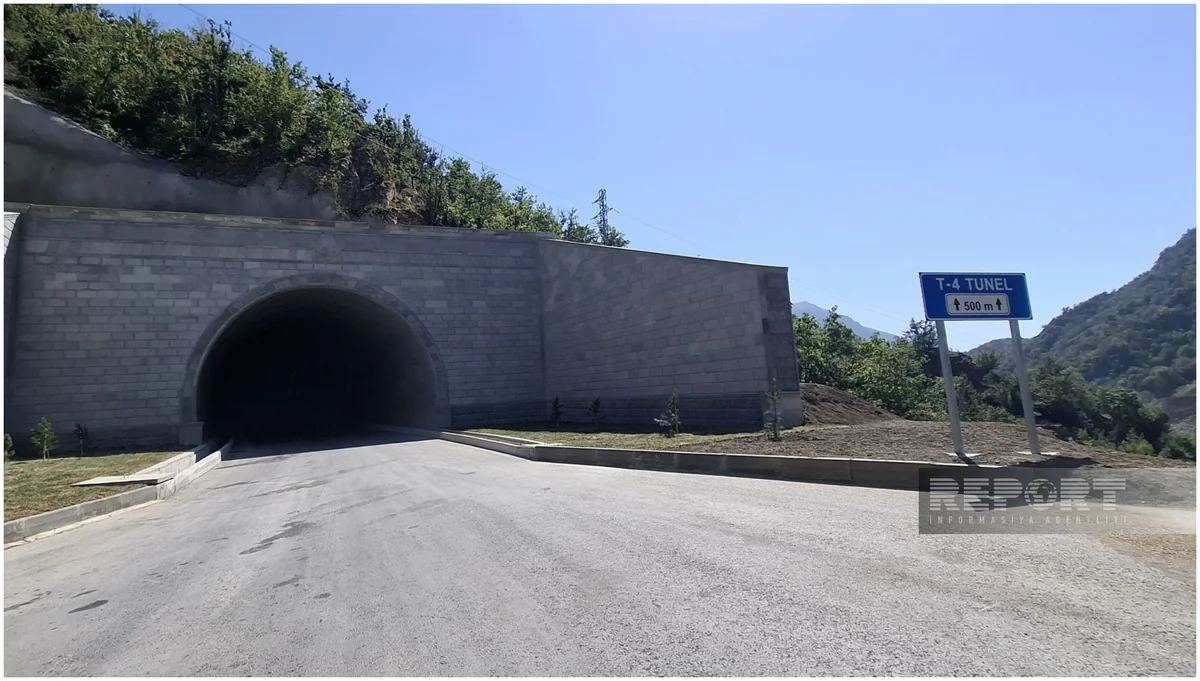 Kəlbəcərdə “T4” tunelinin inşası yekunlaşır