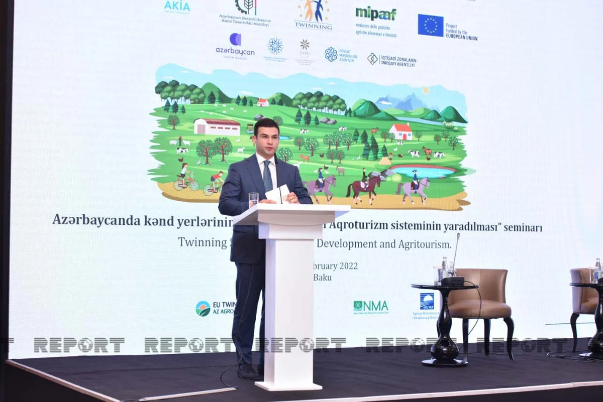 Orxan Məmmədov: “Aqroturizm təşviq edilməlidir”