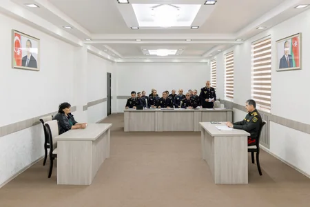 Vilayət Eyvazov Tovuzda vətəndaş qəbulu və sıra baxışı keçirib