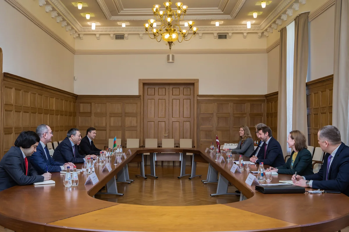 Azərbaycan və Latviya arasında strateji dialoqun birinci iclası keçirilib