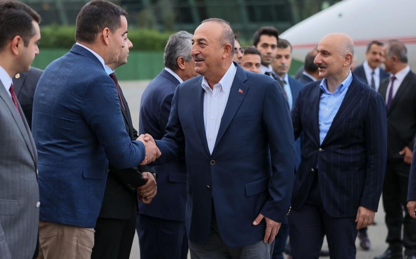Mövlud Çavuşoğlu Bakıya gəlib