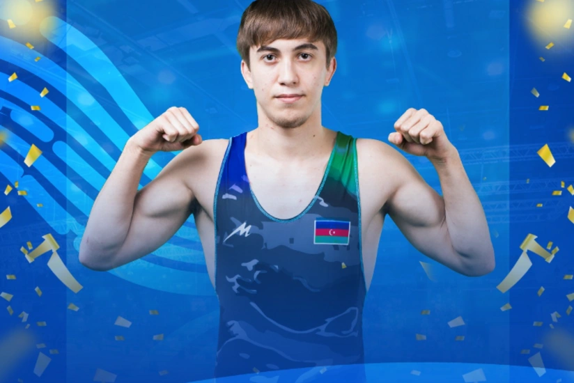 Azərbaycan güləşçisi dünya çempionatında qızıl medal qazanıb