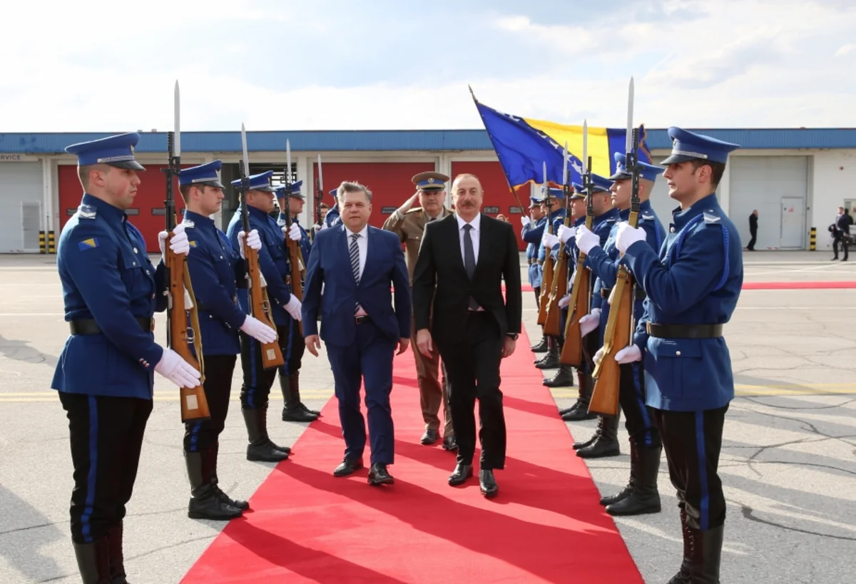 President Ilham Aliyev completes his official visit to Bosnia and Herzegovina