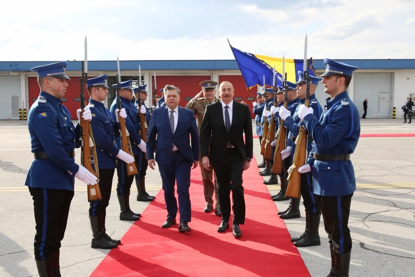 President Ilham Aliyev completes his official visit to Bosnia and Herzegovina