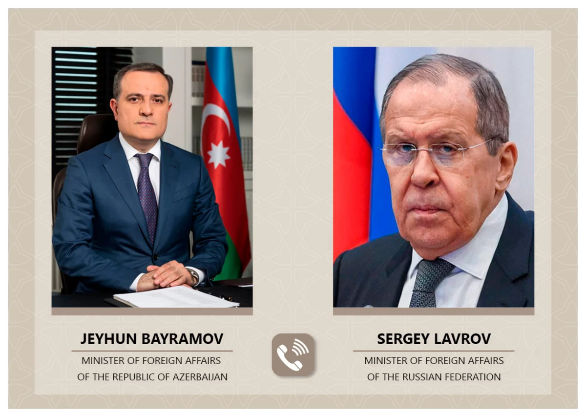 Ceyhun Bayramov və Sergey Lavrov bölgədəki vəziyyəti müzakirə ediblər