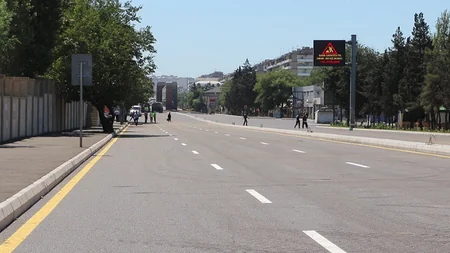 ​Сегодня вечером закроется еще один участок проспекта Гара Гараева – ФОТО - ВИДЕО