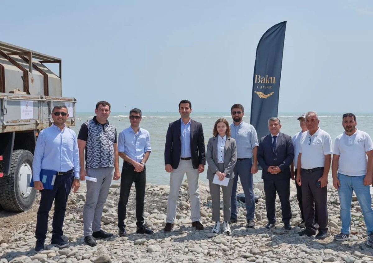 Lu-Mun Holding and SOCAR Trading unite to release 25,000 endangered endemic sturgeons into Caspian Sea