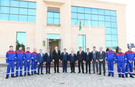 “Şəmkirçay” Sutəmizləyici Qurğular Kompleksi istifadəyə verilib - YENİLƏNİB