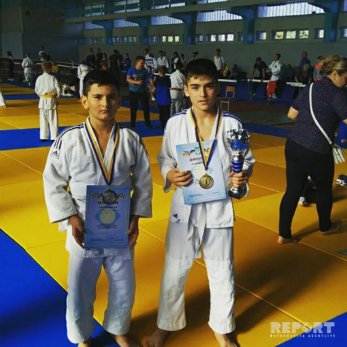 Два дзюдоиста из Баку заняли призовые места на Чемпионате в Киеве