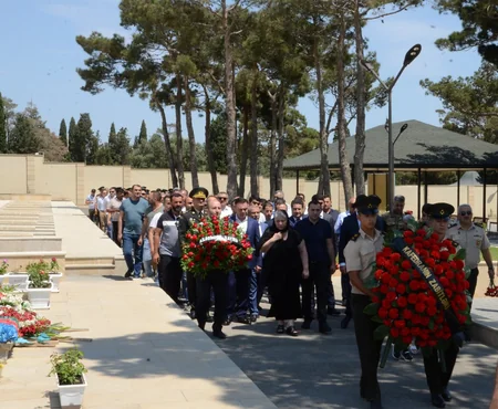 Şəhid mayorun doğum günü qeyd olunub 