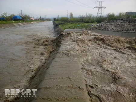​Samur-Abşeron su kanalında daşma təhlükəsi yaranıb - FOTO - VİDEO