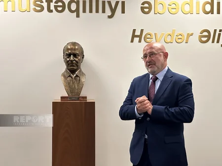 Ulu Öndərin ABŞ-dakı büstünün müəllifi: “Heydər Əliyevdə əsl liderin unikal vəhdəti vardı”
