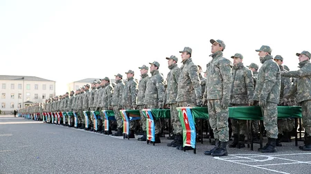 Azərbaycan Ordusunda andiçmə mərasimləri keçirilib