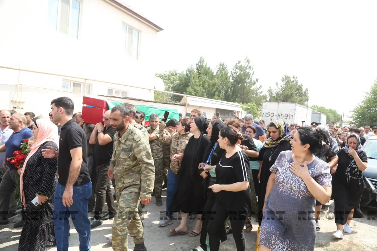 Военнослужащий-шехид Азербайджанской армии похоронен в Баку 