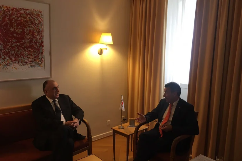 Elmar Məmmədyarov BQXK prezidenti ilə Şahbaz Quliyev və Dilqəm Əsgərovun azad edilməsi məsələsini müzakirə edib