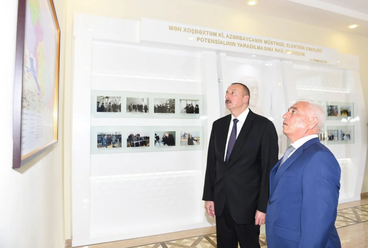 Qaxda yeni elektrik yarımstansiyası istifadəyə verilib