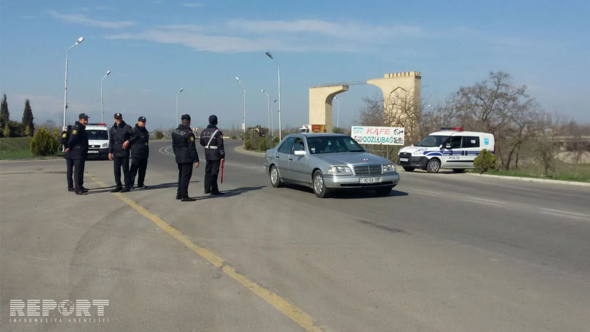 DYP reyd keçirib 15 avtomobil cərimə meydançasına yerləşdirilib - FOTO